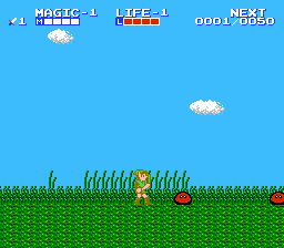 The Legend of Zelda 2 - Link no Bouken Screenshot 1